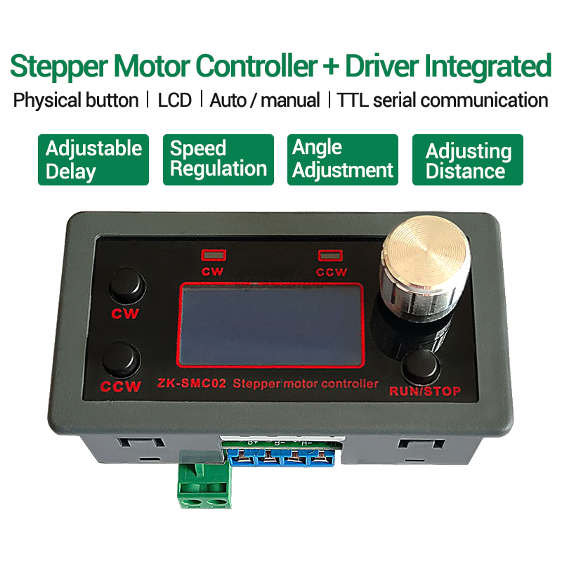 ドライブ統合 42 57 ステッピングモータードライバーコントローラー正逆制御ドライバー角度パルス速度 PLC シリアル通信