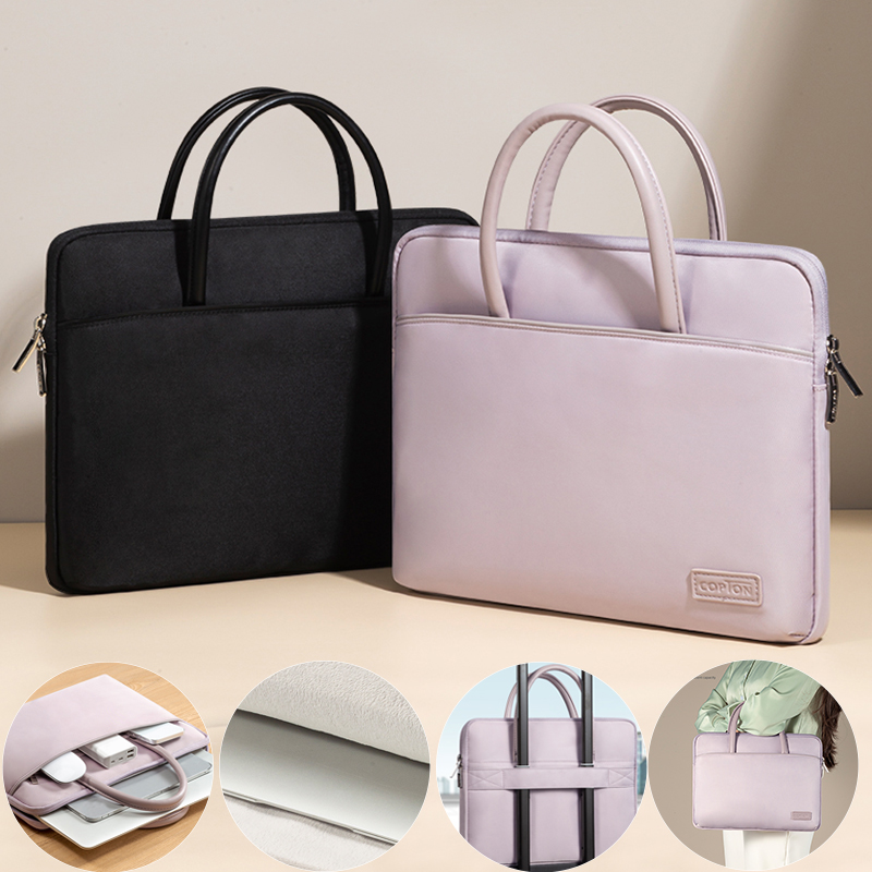 ラップトップバッグ MacBook Air 13.6 15.3 M3 A3113 A3114 2024 女性男性ハンドバッグブリーフケース MacBook Pro 13 14 16 M1 M2 A2779 A2991