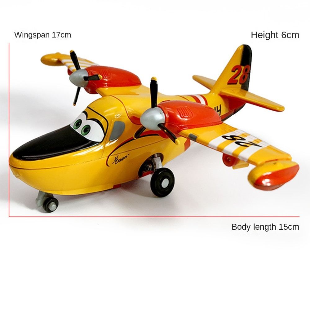 かわいい合金ピクサー飛行機リアルな漫画ヘリコプターモデル航空機動員
