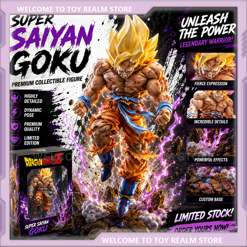 ドラゴンボール Z 最初の超サイヤ人悟空 GK 像バーストオーラ 1/6 スケール PVC アニメフィギュアデスクトップ装飾グッズギフト誕生日
