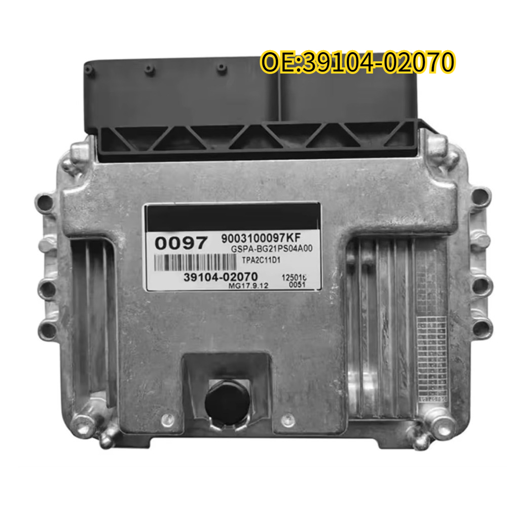 高品質新 39104-02070 MG17.9.12 電子制御モジュール ECU ECM エンジンコンピュータボード