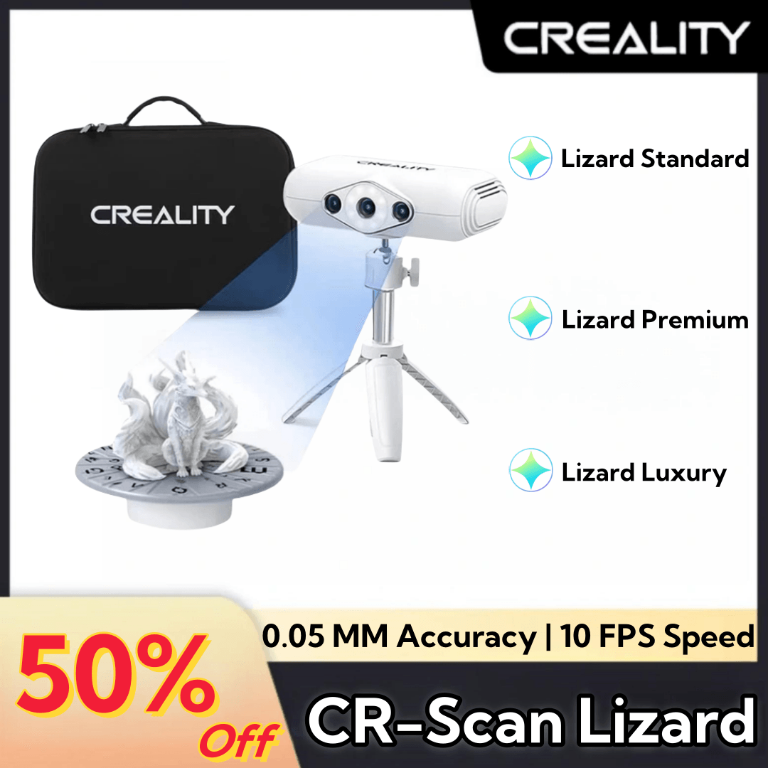 CREALITY 3D オリジナル CR-Scan Lizard 0.05mm 高精度ポータブル 3D スキャナー カラースキャンをサポート 新品