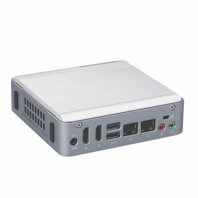 Qotom 最新のコンピュータデスクトップミニ PC デュアル HD オフィス家庭用ゲームミニ PC ポータブルデスクトップコンピュータ PC