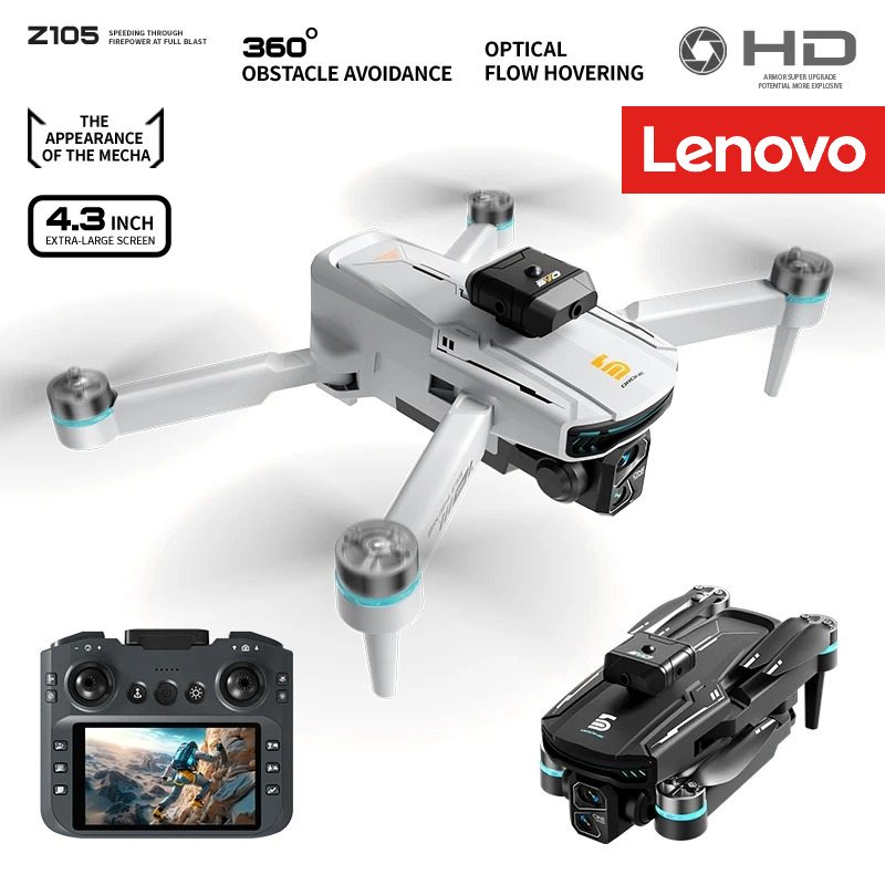 レノボ新 Z105 ドローン 8 18K HD プロのカメラブラシレス 5 グラム WIFI UAV 回避リモコン画面 Quadcopter RC おもちゃ