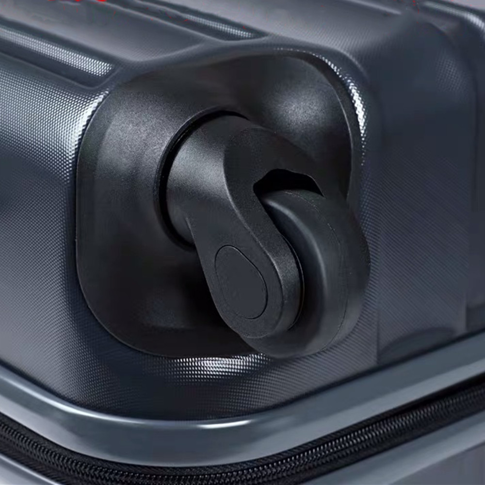 1 ペア交換用荷物ホイールスーツケース用サイレント荷物スピナーキャスター A08 ゴムホイール高品質トロリーアクセサリー