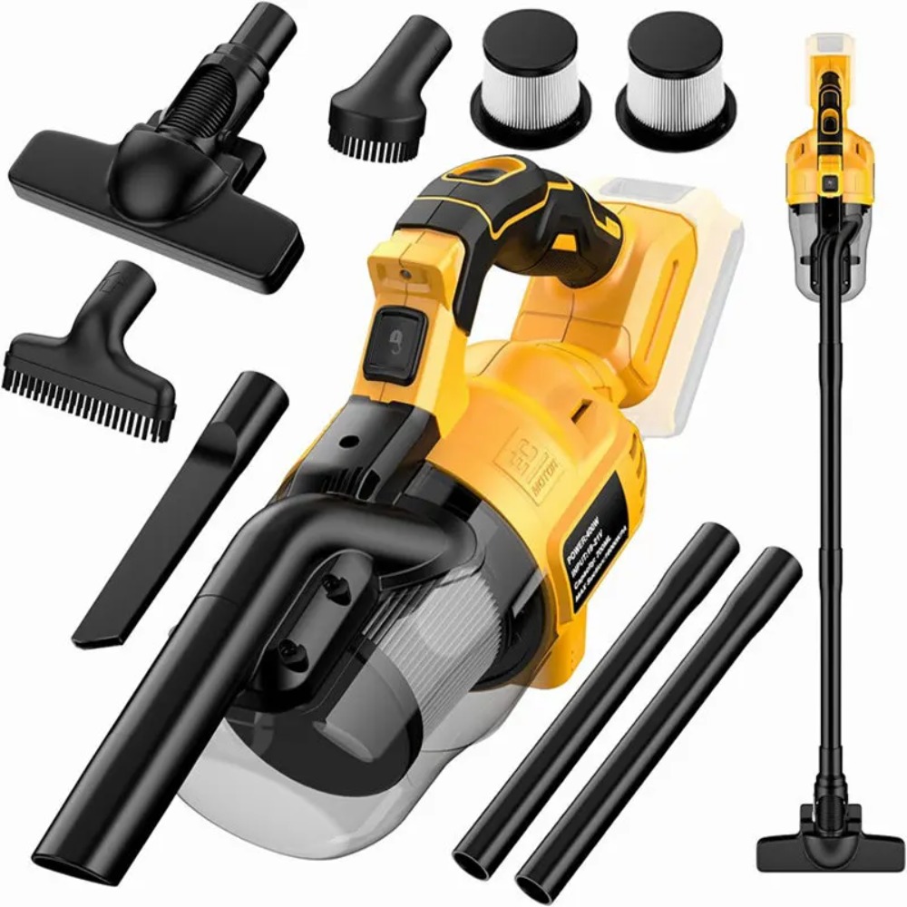 新しいポータブル掃除機 2 ピースワイヤレス電気フィルター家庭用車ペットヘアクリーナー Dewalt バッテリー 20v 耐久性のある