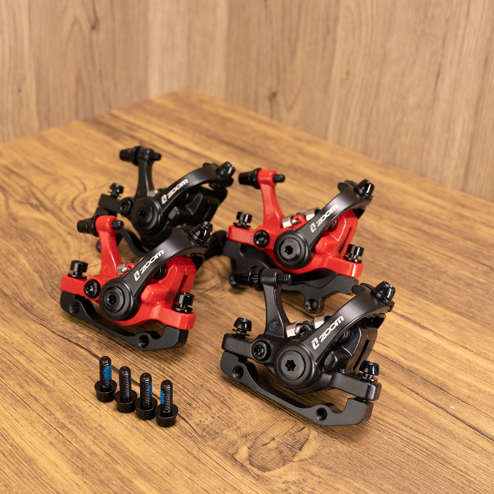 ズーム DB680 自転車ブレーキ MTB メカニカルディスクブレーキセット MTB 電動スクーターキャリパーとローター 160 ミリメートル冬サイクリング部品