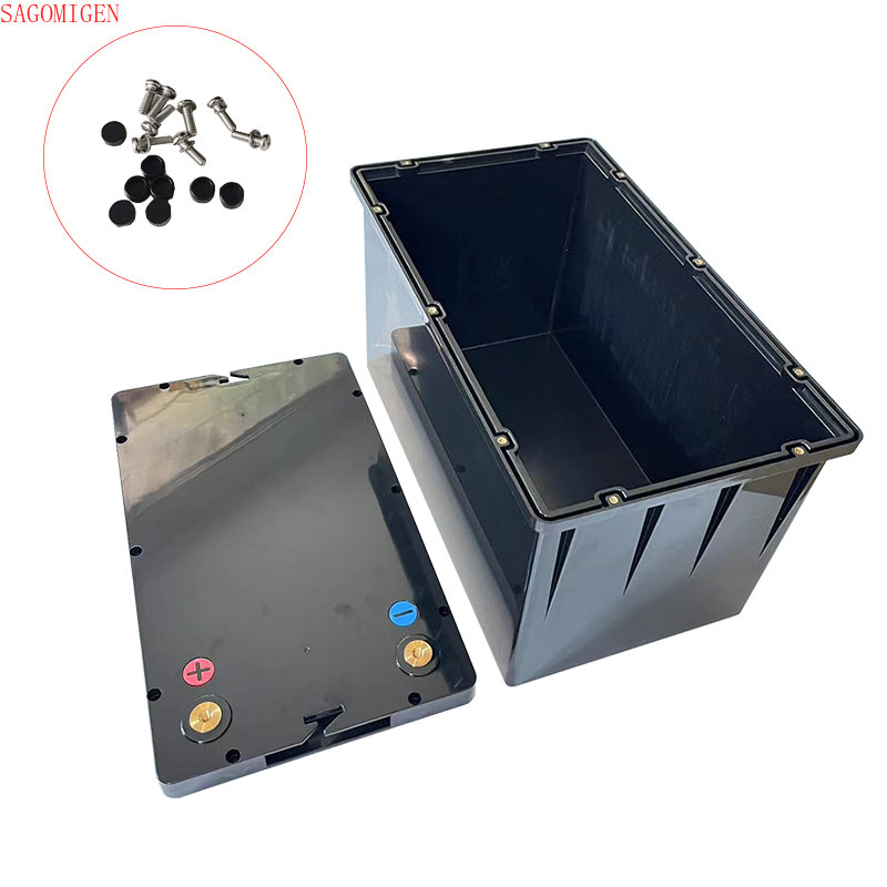 12V 24V Lifepo4 バッテリー収納ボックスケース 50Ah 90Ah 105Ah 180Ah 200Ah 太陽電池 RV バッテリーケースプラスチックボックス取り外し可能なシェル