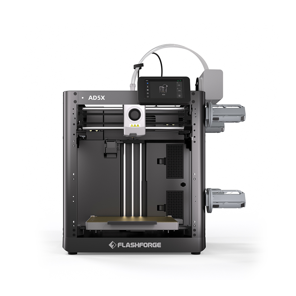 FLASHFORGE 3D プリンタ AD5X マルチカラー印刷 高速インテリジェント フィラメント システム ワンクリック オート レベリング グループ制御