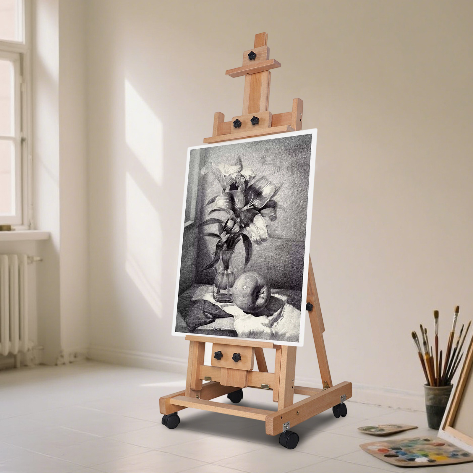 調整可能なアーティスト イーゼル スタンド ポータブル アーティスト イーゼル スタンド絵画絵画キャンバス スタンド スケッチ イーゼル