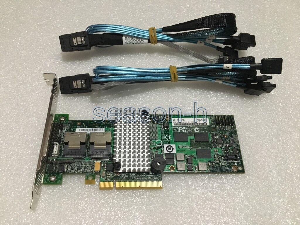 9264-8i 6GB PCI-E RAIDコントローラー 256M RAID5/6= 9260-8I +ケーブル/BBU08