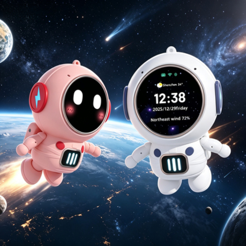 DeepSeek AI 音声インタラクティブロボットタッチスクリーントーキング教育目覚まし時計多機能学習玩具少年少女のため