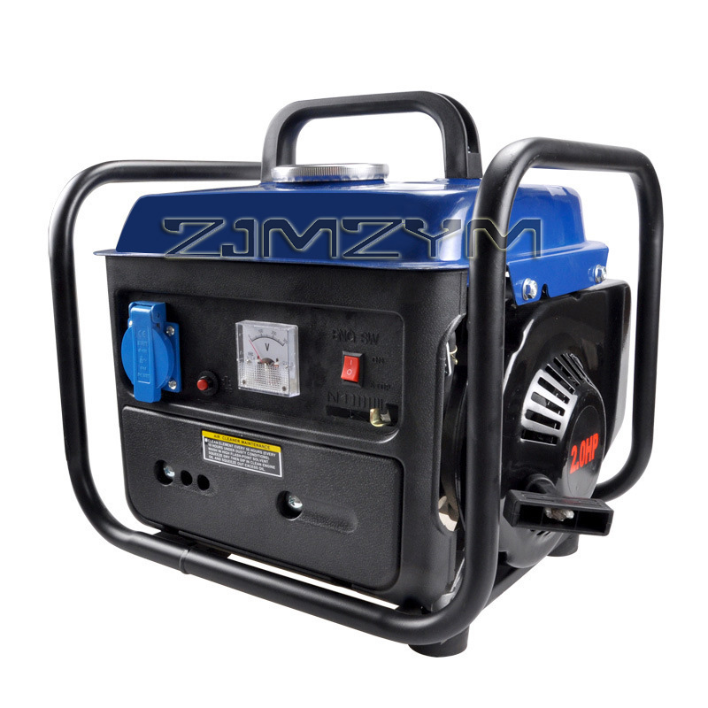 220V 650W EU 低ノイズガソリン発電機ポータブル家庭用ミニチュアブラシレス単相ガソリン発電機
