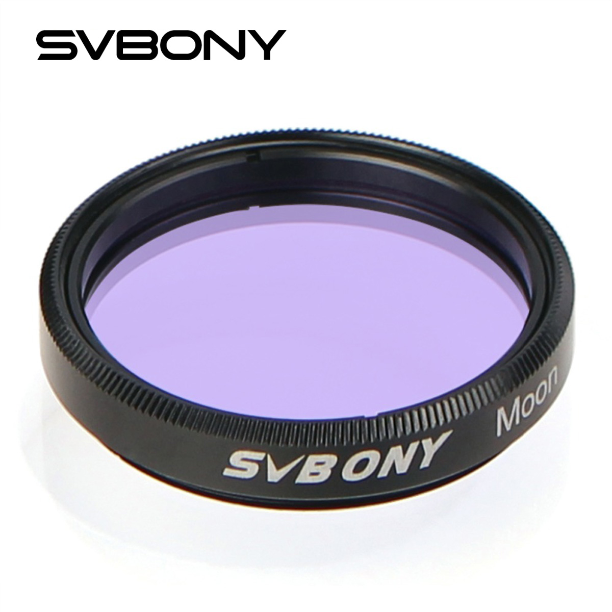 SVBONY 天文望遠鏡接眼レンズ用フィルター、1.25 インチ/2 インチ望遠鏡ムーンフィルター、光学ガラスレンズ、グレア軽減用