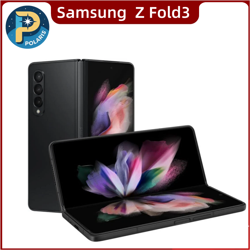 オリジナル Samsung Galaxy Z Fold3 Fold 3 5G F926N F926U1 F926B 12GB RAM 256/512GB ROM 7.6 インチ折りたたみ式実質的に新しい携帯電話