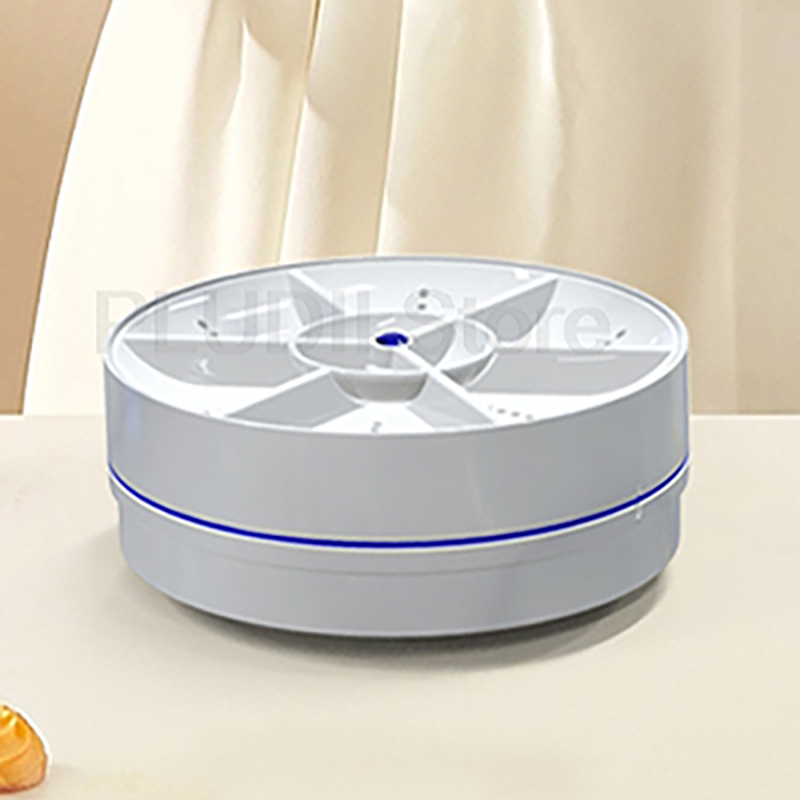 14 × 14 × 6 センチメートル超音波食器洗い機クリーナー 18 ワットポータブルミニ食器洗い機 8.5V ワイヤレスターボクリーニングキッチン果物野菜