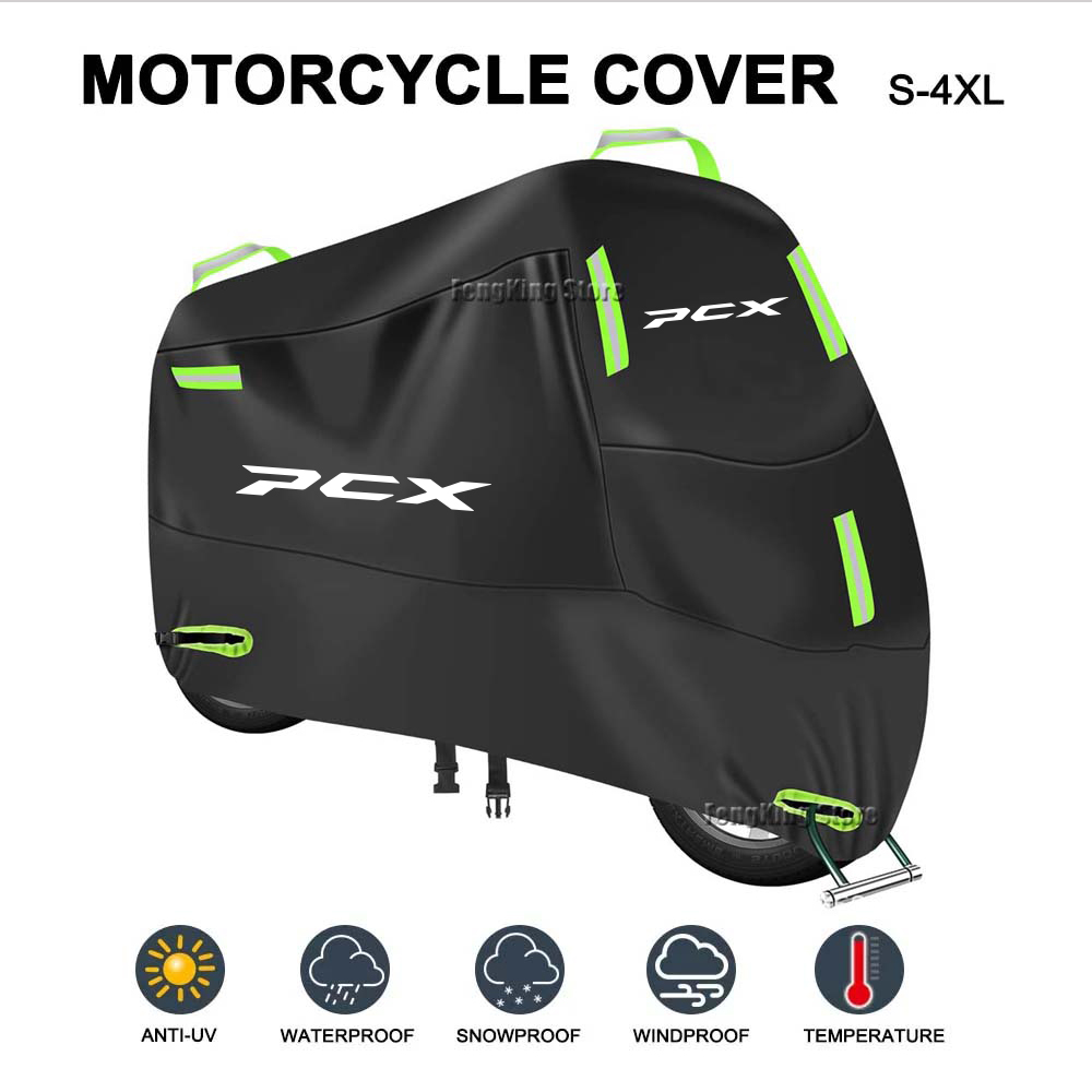ホンダ PCX オートバイカバー防水屋外スクーター UV プロテクターレインカバー