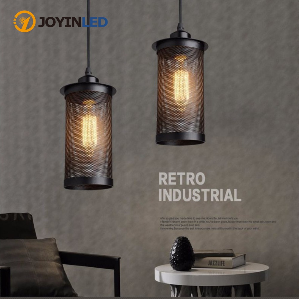 JOYINLED 工業用シャンデリアヴィンテージペンダントライトレトロハンドリングランプレストランコーヒーリビングルーム屋内家の装飾照明