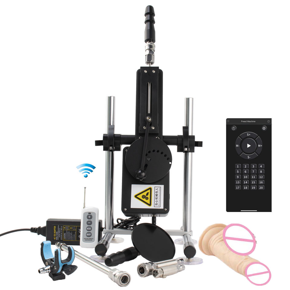 FREDORCH Premium Sex Machine,APP-Controlled Love Machine with Dildo Vibra Sex Toys Metal Machines for Men and Women Masturbation