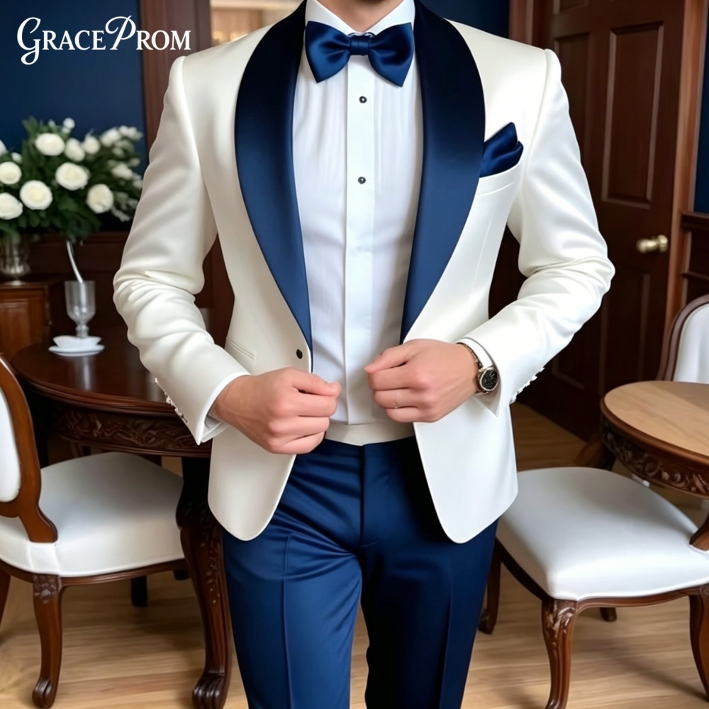 高級ピークドラペルメンズスーツジャケットパンツ 2 ピースシャープビジネス男性薄いストライプスーツ新郎の結婚式のダブルブレストスーツ