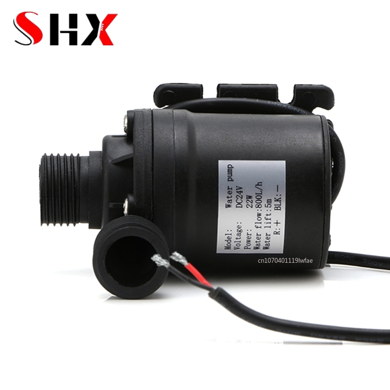 ウォーターポンプ 800L/H 5 メートル DC 12V 24V 太陽熱温水器用ブラシレスモーター循環水ポンププール用