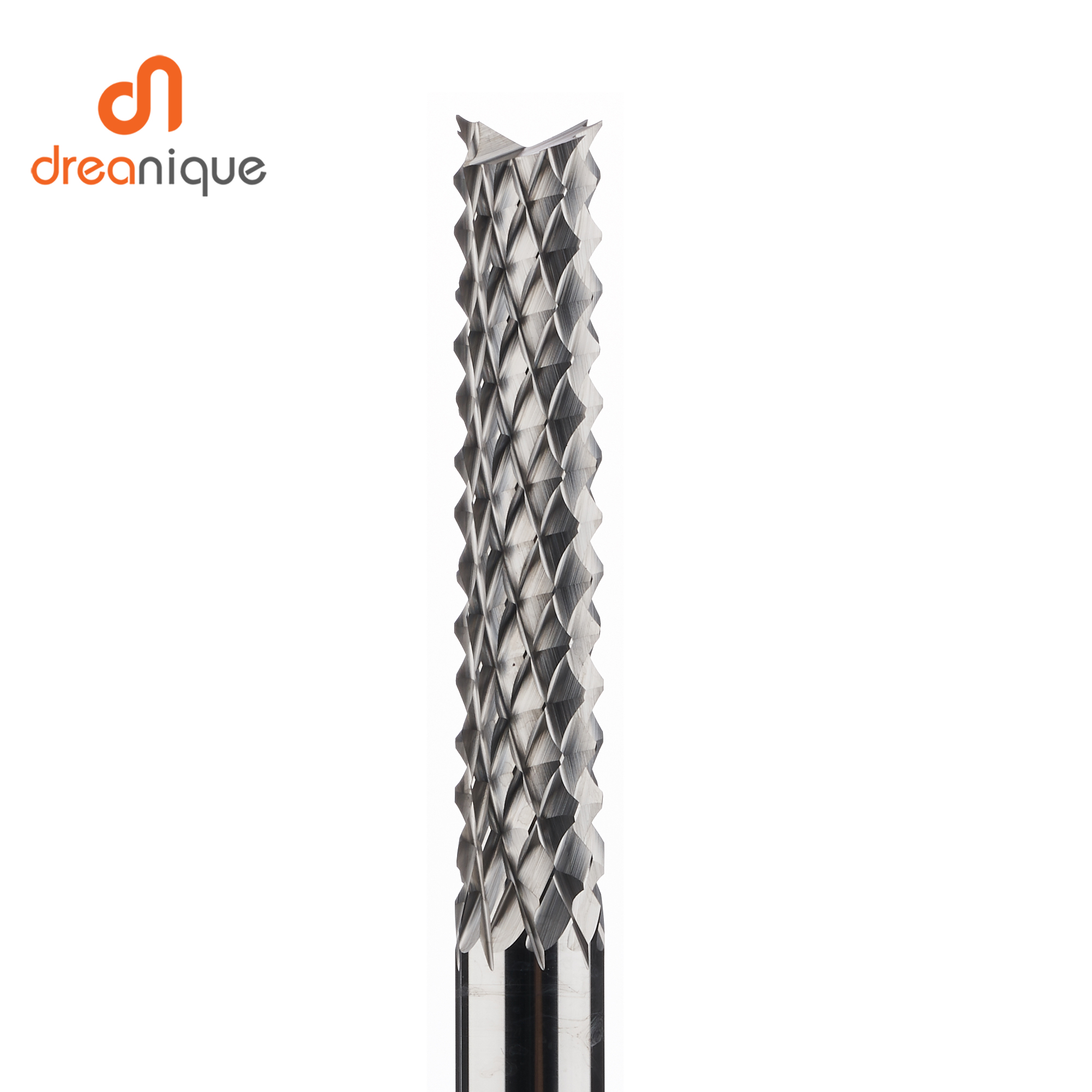 Dreanique 1pc 超硬ソリッドコーンエンドミルフライスカッタービット D0.8、1.0、1.6、1.8、2.4、3.1 PCB エンドミル切削フライスツール