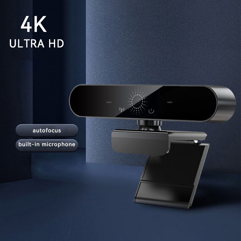 ウェブカメラ 4K USBウェブカメラ マイク付き オートフォーカス 2Kカメラ PC コンピューター ノートパソコン ライブストリーミング 1080P ウェブカメラ ビデオ通話用