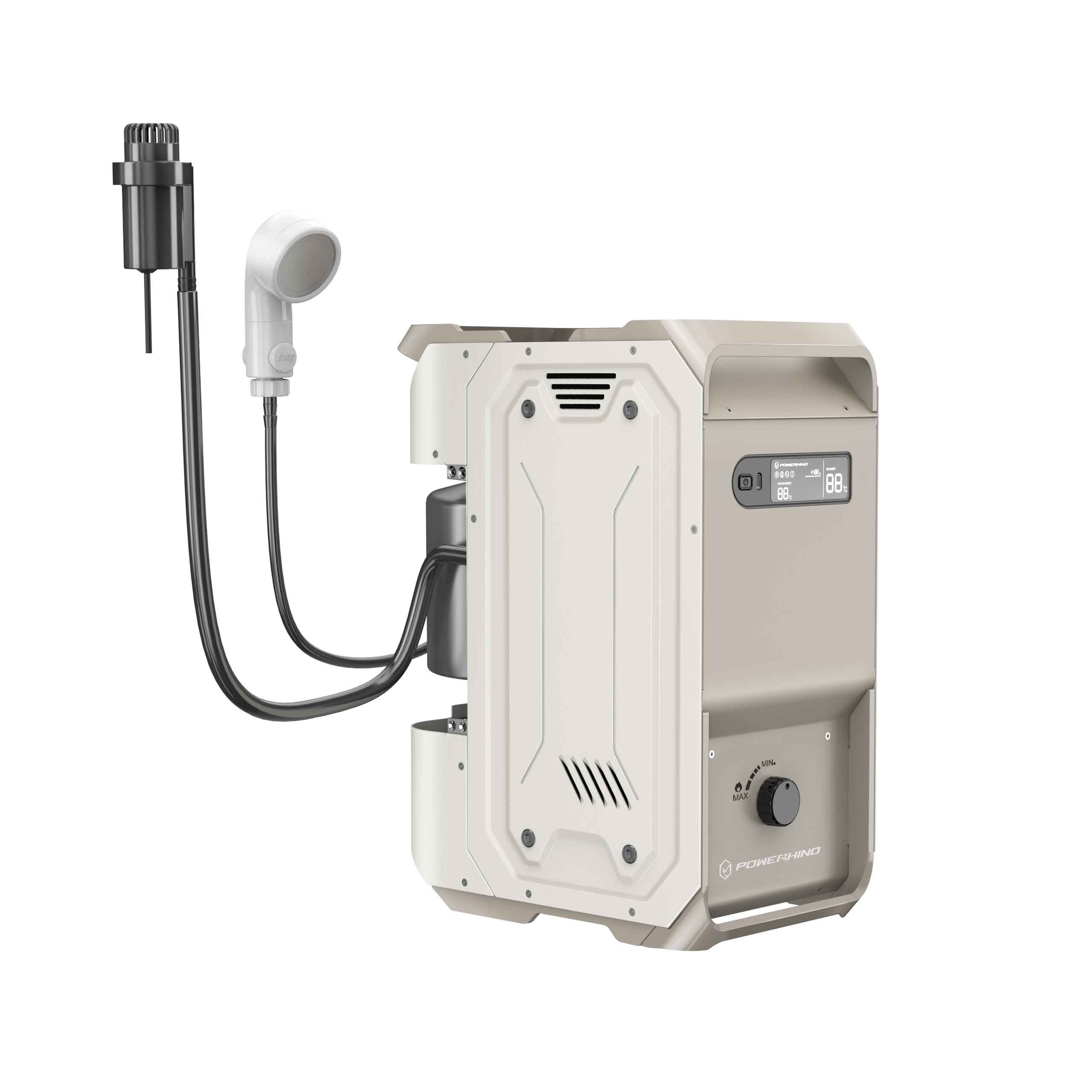 12L ポータブル天然ガス液化ガス外国サーモスタットガス給湯器 RV キャンプ