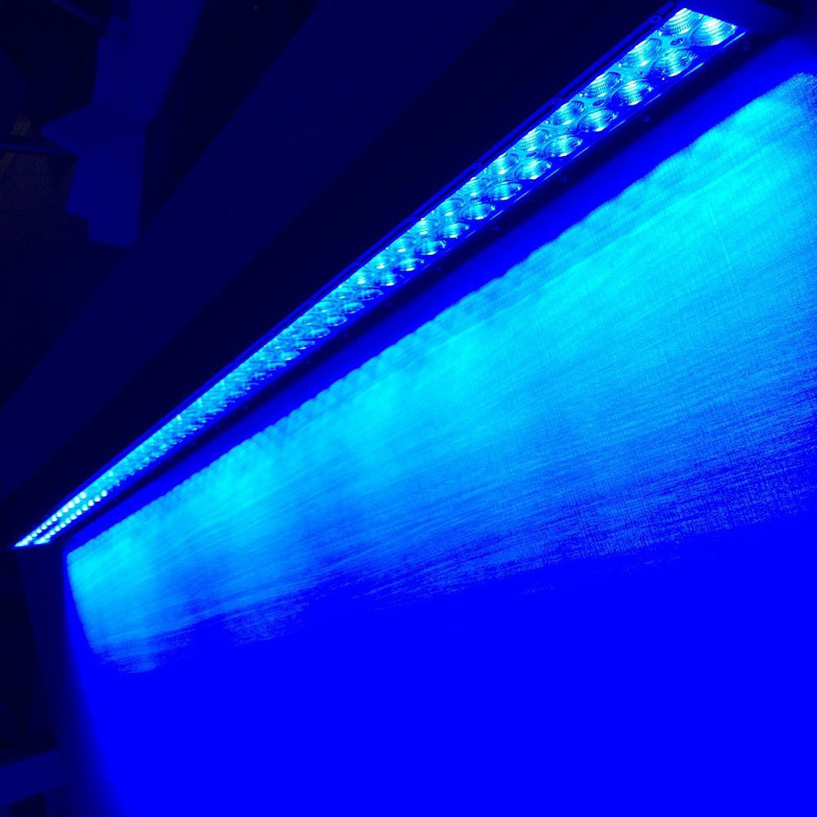 7 14 22 32 42 50 52 インチホワイトブルー Led ライトバー IP68 色変更ストロボ緊急警告灯トラック SUV ATV 用メモリ