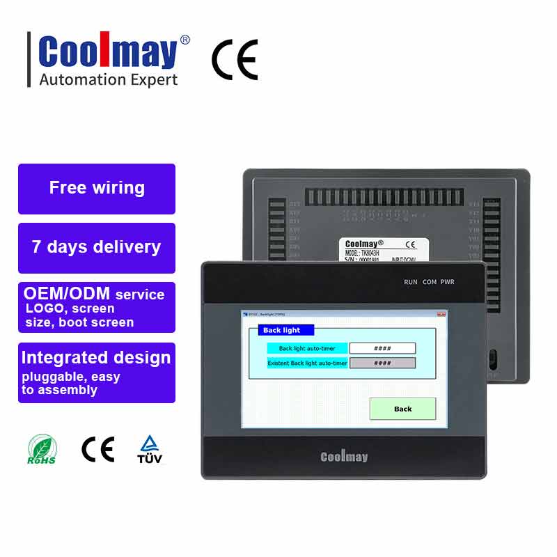 Coolmay 4.3/5/7/10 インチ TK60 HMI タッチスクリーン自動機械システム新しいヒューマンマシンインターフェイス
