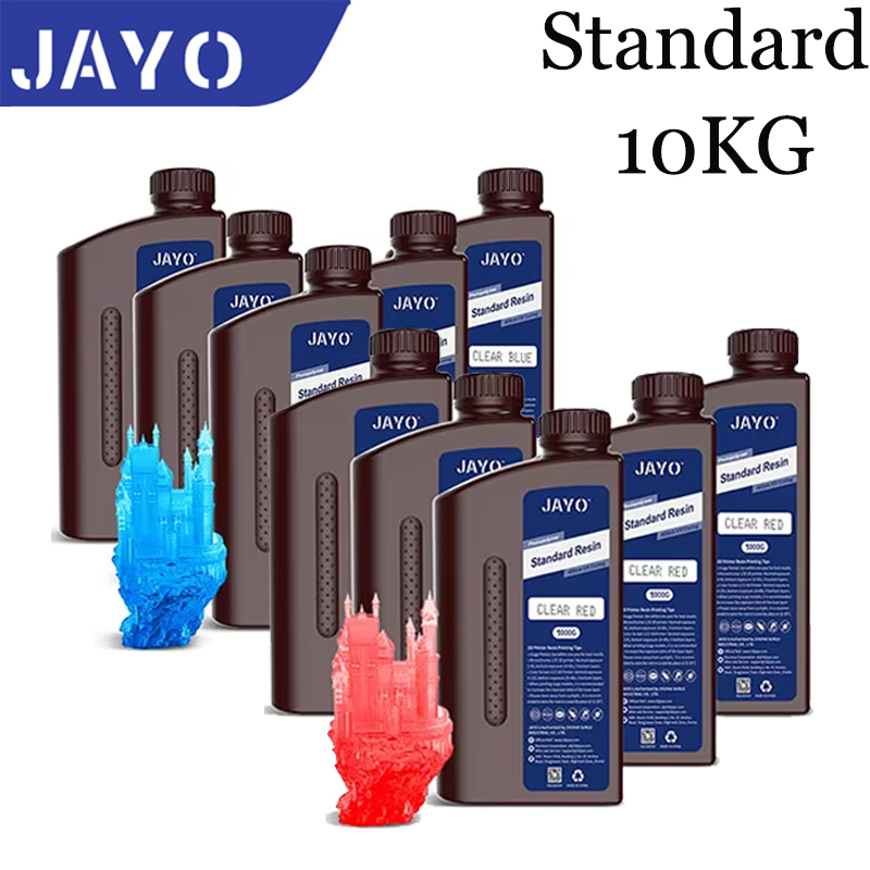 JAYO 3D 樹脂標準 10 キロマルチカラー透明樹脂 UV フォトポリマー樹脂液体 405nm 液晶 3D プリンタ用倉庫から