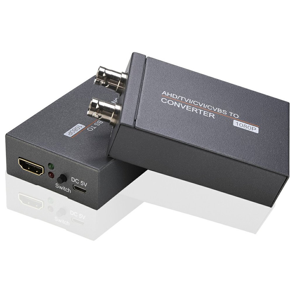 AHD/TVI/CVI/CVBS to HDMI 変換アダプタ フル HD 4K ビデオ変換アダプタ ベルトリング変換用