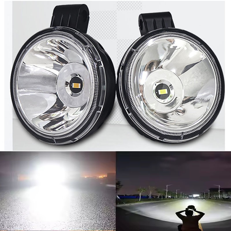 3 インチラウンド LED ワークライト 18 ワット車修正されたヘッドライトスポットライト運転 SUV ATV トラクタートラックオートバイ LED フォグランプライト