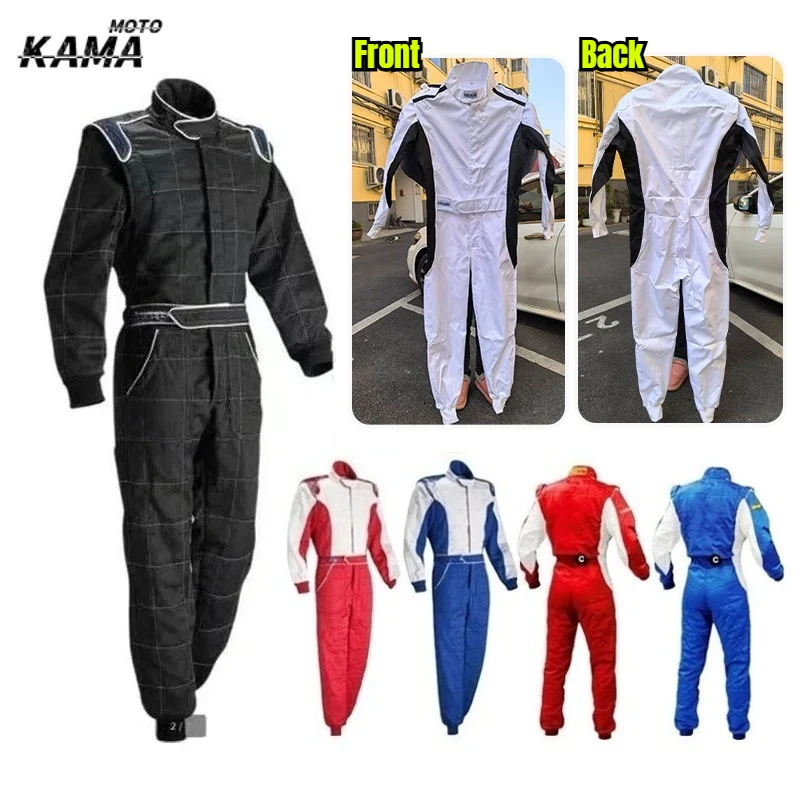 Hot Adult Professional Karting Suit Waterproof Car Motorcycle Motocross Racing Club Exercise Clothing Set Overalls 오토바이 슈트