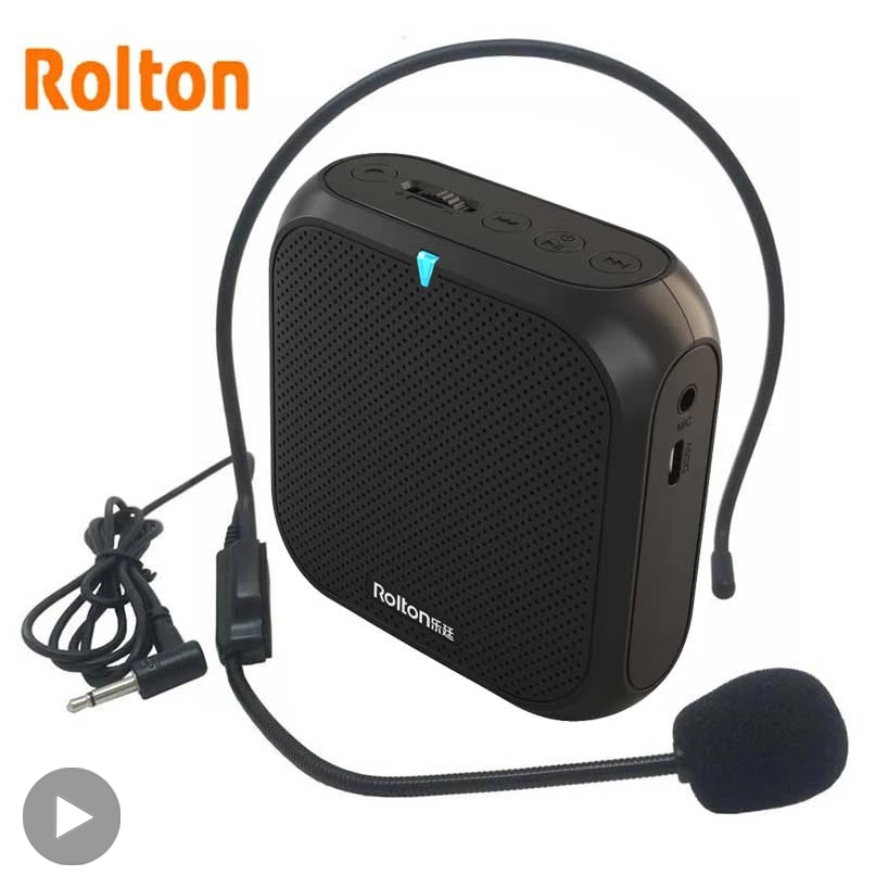 音声サウンドオーディオアンプ拡声器メガホンショップスピーカーポータブル拡声器用有線マイクメガフォン教師