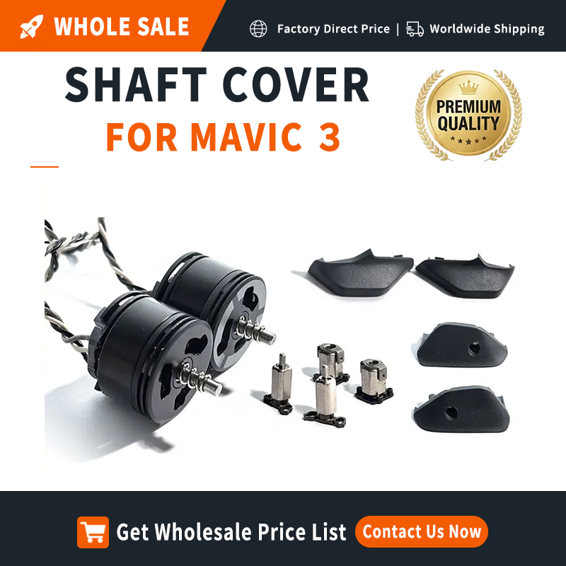 卸売アームシャフトカバーセット DJI Mavic 3 ドローン用、交換用フロントリア軸シェル - 修理店用の在庫修理部品