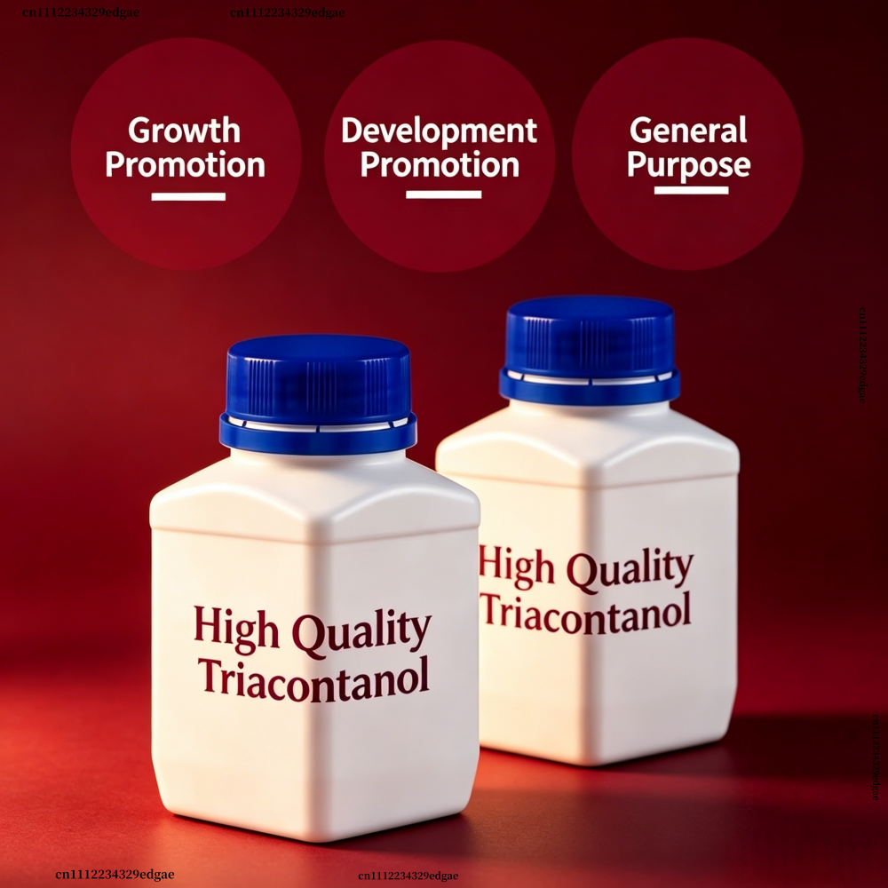 Triacontanol 90% High Purity Melissyl Alcohol Plant Growth Hormone for Vegetables Fruits Flowers Crops Root Development & Growth