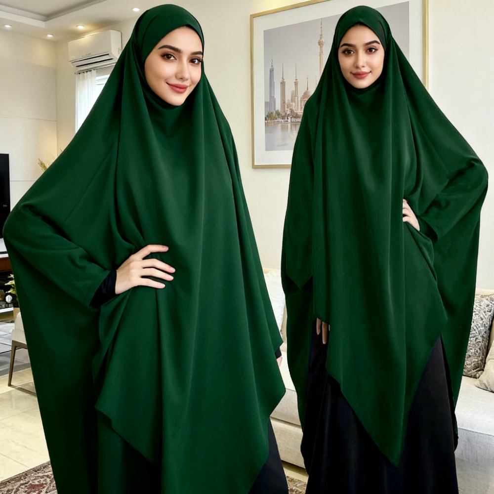イードフード付きイスラム教徒ロングキマール女性ヒジャブマキシドレス祈りの衣服ジャラバジルバブアバヤラマダンガウンイスラムニカブブルカジュバ