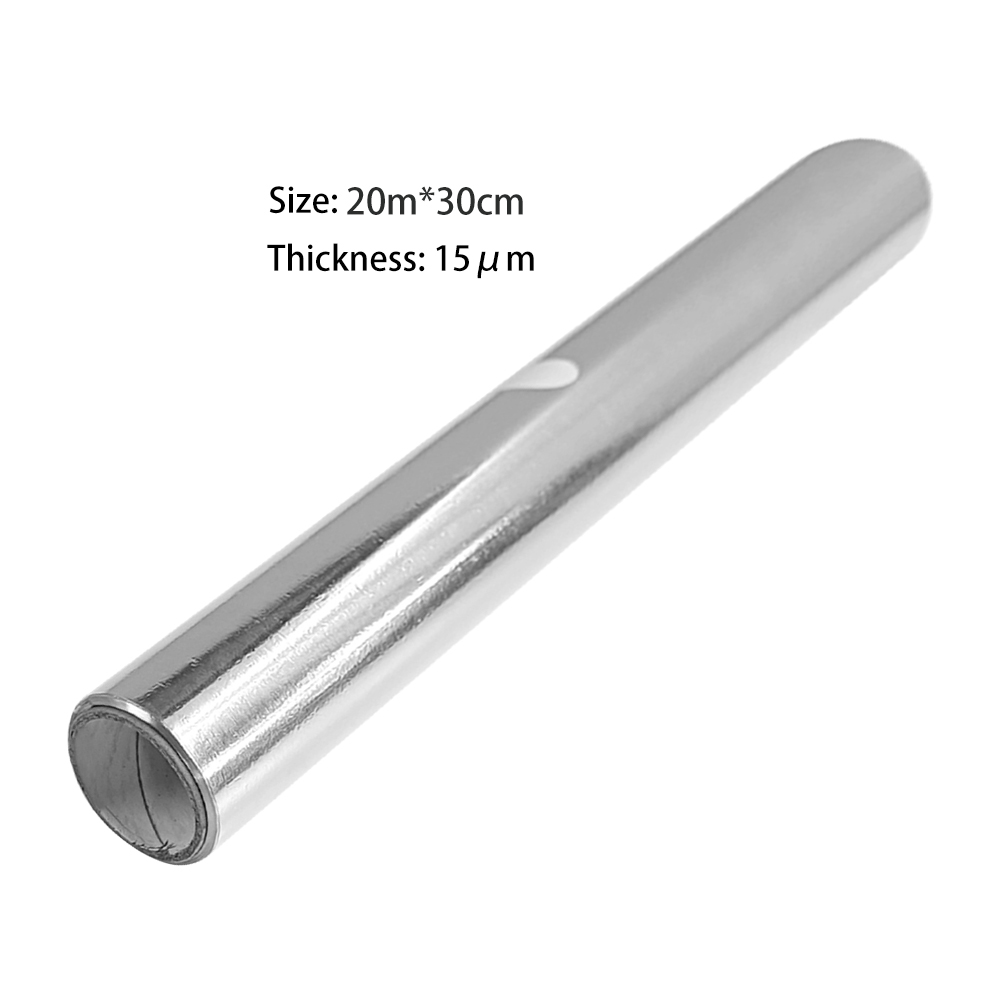 ブリトーホットドッグまたはサンドイッチ用の高耐久使い捨てアルミホイル12.2x1.65インチアルミホイルホイルラップ1パック