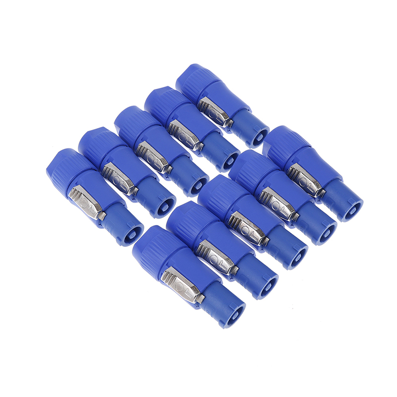 10 個 NAC3FCA スピコンプラグ 3 ピンオスパワーコンコネクタ 20A 250V AC 電源プラグ