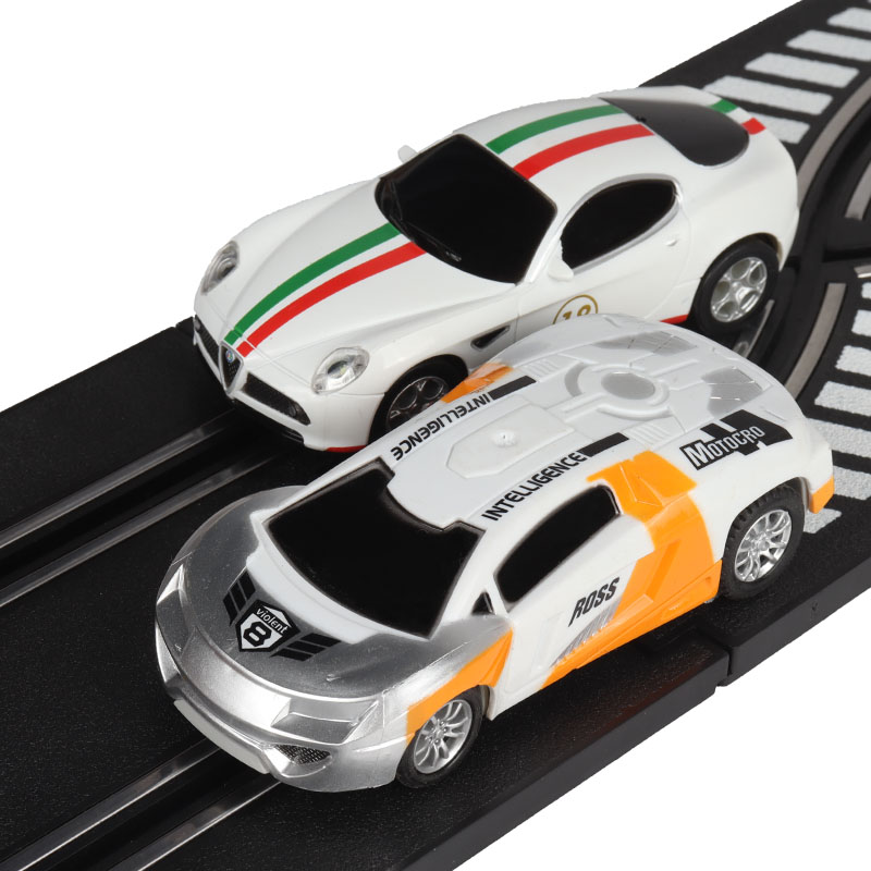 スロットカー 1/43 スケールセット警察アルファロメオ電気レーシングトラック車のおもちゃ SCX コンパクト Go Ninco Scalextric