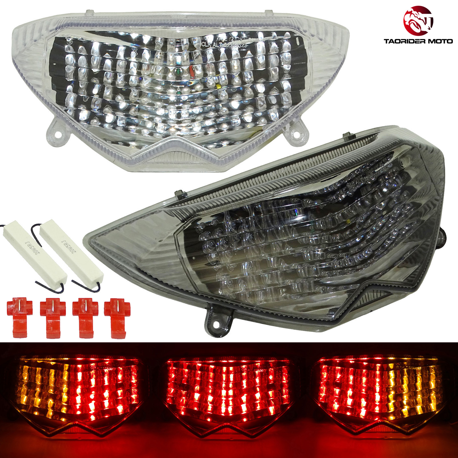 Led 統合ウインカーテールライトテールブレーキターンシグナルライトスズキバンディット GSF 650 1200 1250 GSF650S GSF1200S GSF1250S