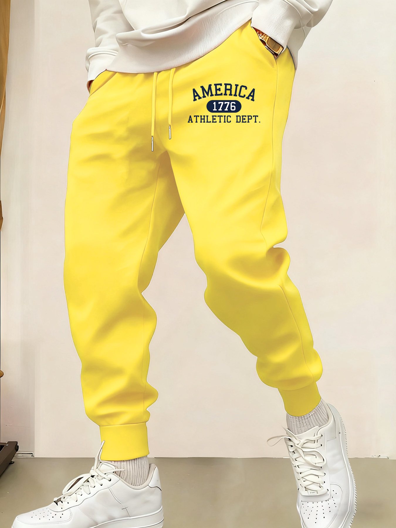 アメリカ運動部プリント男性スウェットパンツカジュアルパンツファッション暖かいブリッチトレンディストリートユニセックスパンツ秋フリースズボン