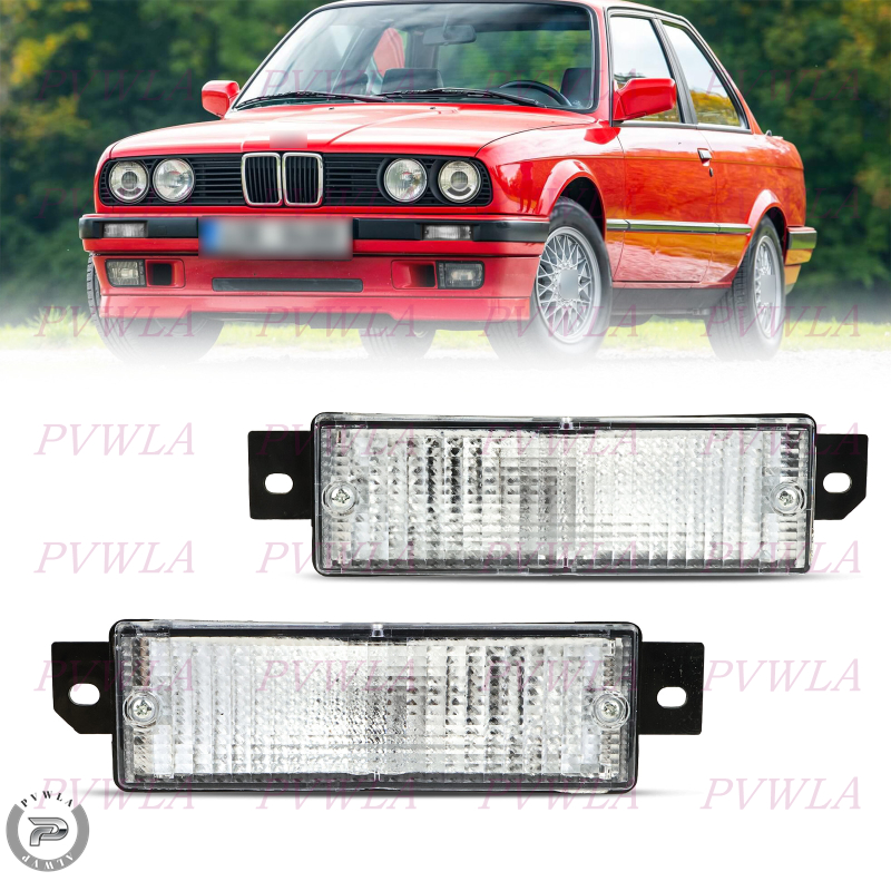 フロントバンパーインジケーターターンシグナルランプ電球なし BMW 3 シリーズ E30 320i 328i 335i 1987 1988 1989 1990 1991