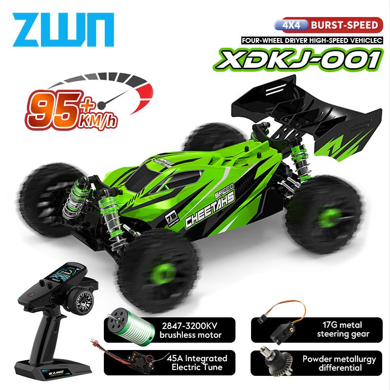プロフェッショナル 95 キロ/h 4WD RC カー 3S レーシングカー 1/14 ブラシレス高速競争ドリフトリモートコントロールおもちゃ vs Wltoys 144010