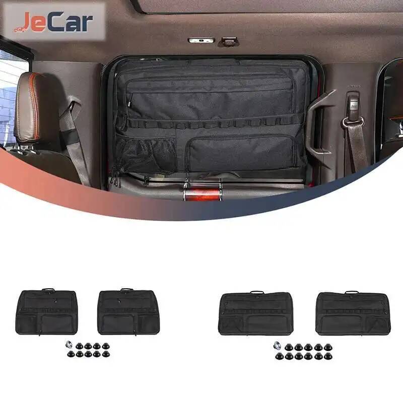 JeCar 車のリアウィンドウ収納オーガナイザー収納片付けラプター F150 2009-2014/F150 2015 アップダッジラム 2018 アップアクセサリー