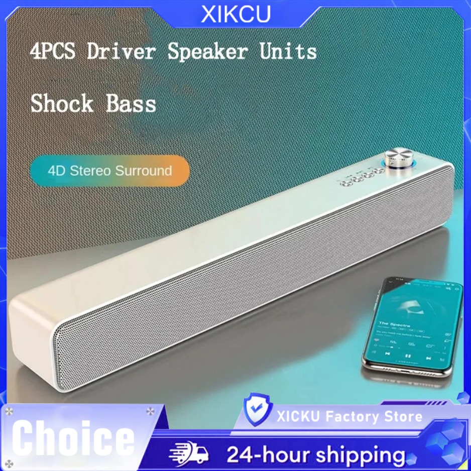 オリジナル Bluetooth サブウーファーサウンドバー TV オーディオエコー壁コンピュータスピーカーホームシアター音楽ワイヤレス Bluetooth スピーカーギフト