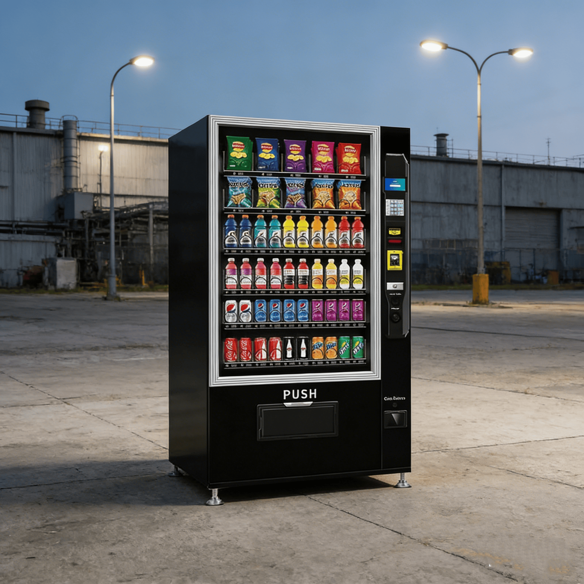 ヨーロッパ 2025 年の新しいトレンドドリンクとスナックチップス用デジタル自動販売機冷却システム付きソーダビール飲料自動販売機