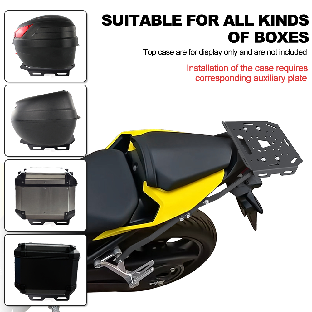 オートバイリア荷物ラック貨物リアキャリアサポートホルダーブラケットテールラック CB750 ホーネット 2023 2024 2025 2026 ホンダ