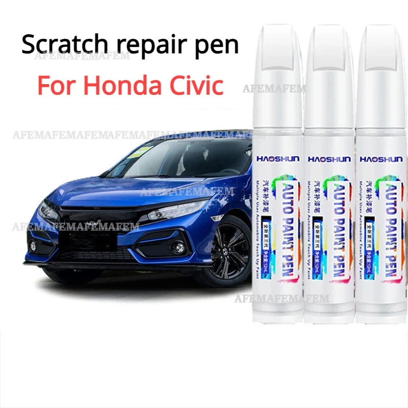 自動車塗装修理ペンクリスタルブリリアントホワイトカラフルなクリスタルブラックペイントペンホンダシビック
